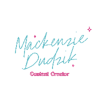 Content Creator Mack Sticker by Mackenzie Dudzik