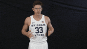 Byu Basketball Go Cougs GIF by BYU Cougars