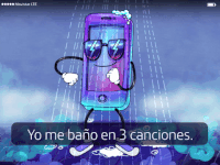 movistar elige todo movistar mÃºsica baÃ±o canciones GIF by Movistar Ecuador