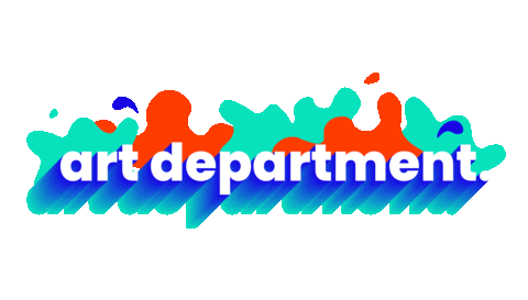 Art Department Wow Sticker by Yeti Creative