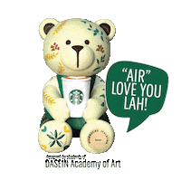 Local Artist Bearista Sticker by Starbucks Malaysia