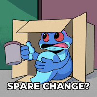 Sad No Money GIF by Snek