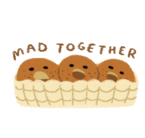 Mad Food Sticker