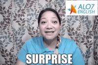 surprise total physical response GIF by ALO7.com