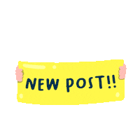 New Post Sticker