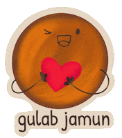 Indian Spices Sweets Sticker