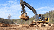 Excavator Heavy Equipment GIF by JC Property Professionals