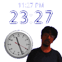 11 Pm Sticker