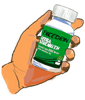 geek girl pain Sticker by Una Geek