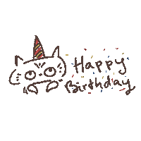 Happy Party Sticker
