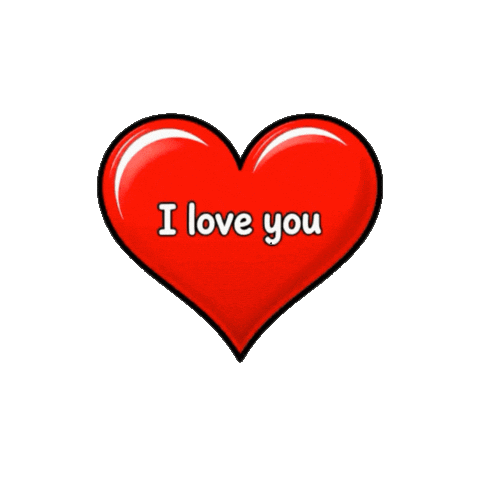 I Love You Sticker