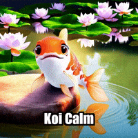 Koi Fish Peace GIF by TheConfishius