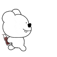 Run Love Sticker