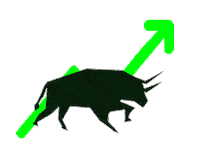 Bull Invest Sticker by Rakuten Trade