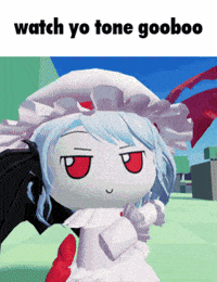 Touhou Project Slap GIF