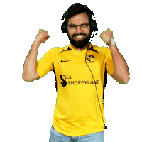 Bsc Young Boys Celebration Sticker by Radio Gelb-Schwarz