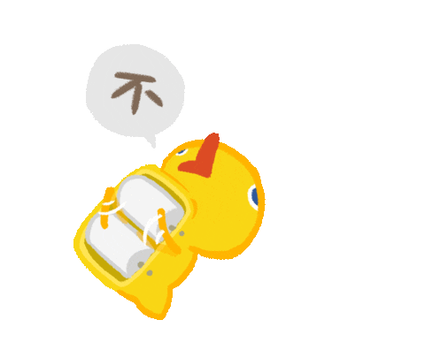 Crazy Wheeln Bird Sticker