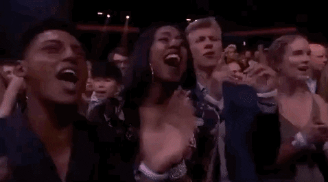 Excited American Music Awards 2018 GIF by AMAs