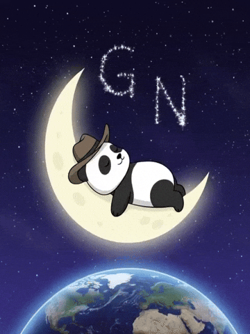Stars Sleeping GIF by Pandu Pandas