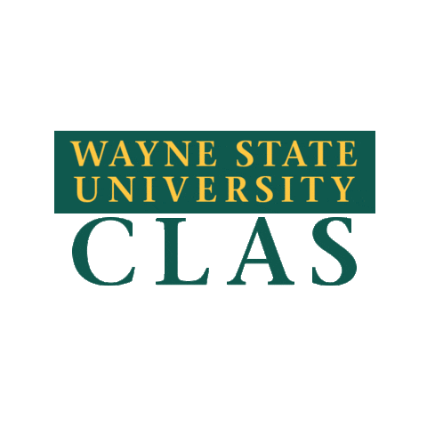 WayneStateCLAS winter graduation cap detroit Sticker