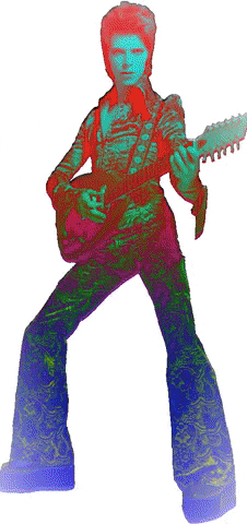 cameoart giphygifmaker david bowie GIF