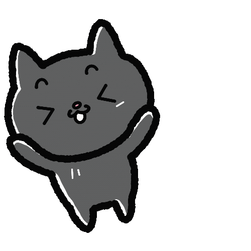 chineko0101 cat cats blackcat 貓 Sticker