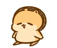 Frustrated Hamster Sticker