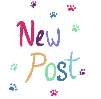 pawprintpaintings new post newpost paw prints pawprints Sticker