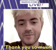 Thank You So Much GIF by Audacy