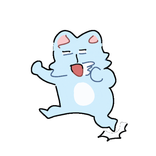 702k dance music cat rave Sticker