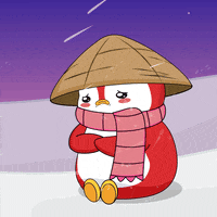 Raining Cold Weather GIF by Pudgy Penguins