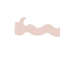 Wave Thumbs Up Sticker