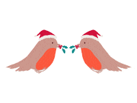 Christmas Flying Sticker by Knight Frank LLP