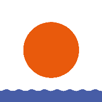 Ocean Soleil Sticker by A Marée Haute