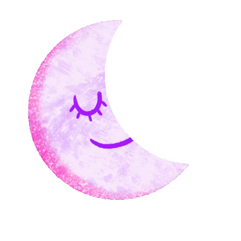 Night Moon Sticker