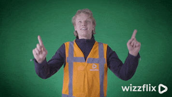 Wizzflix_ green look good job watch GIF