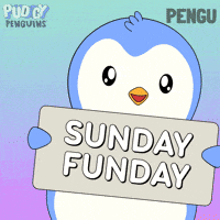 Happy Sunday Penguin GIF by Pudgy Penguins