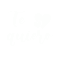 Te Quiero Love Sticker