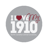 School Spirit Nc Sticker by NCCU