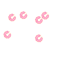 Pink Rain Sticker by zuckerjagdwurst