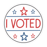 Use Your Voice Vote Sticker