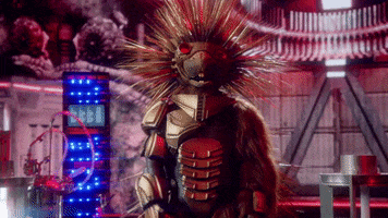 Porcupine Waving GIF by The Masked Singer