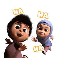 visinemapictures animation friends laugh play Sticker