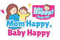 Babyhappy Sticker by Wings Corporation