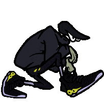 Hide Stalking Sticker