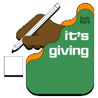 Voting Black Power Sticker by PushBlack