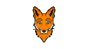 Fox Sticker by FoxyMoron