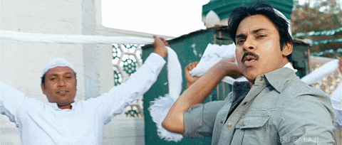 Pawan Kalyan Power GIF by Sharat North America Exhibition