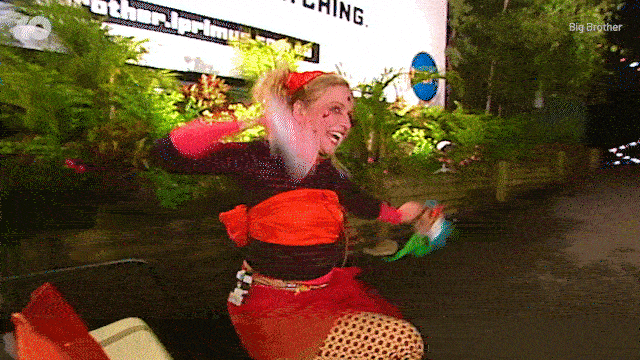 Excited Jessica GIF by Big Brother Australia