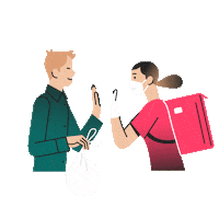 Food Delivery Sticker by samokat
